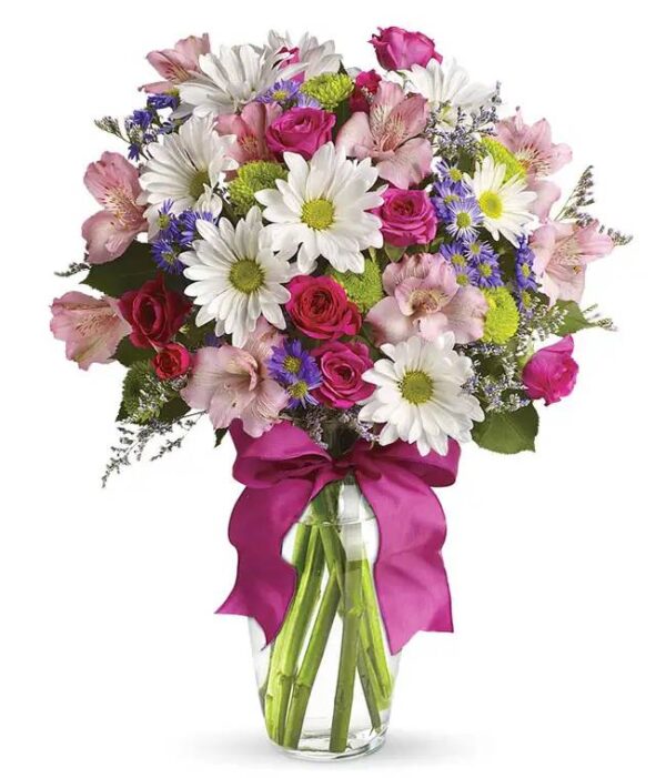 Decorated Daisy Bunch Bouquet